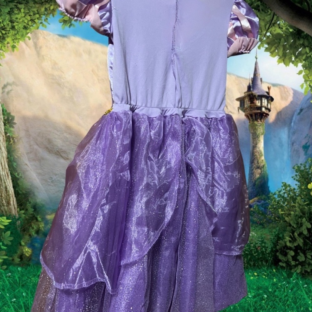Disney Rapunzel Tangled Costume Size Small 4-6 - Picture 4 of 7
